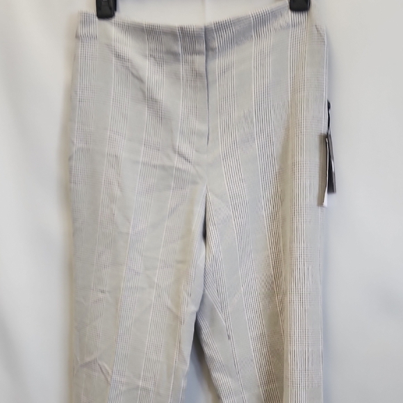 (0428) DKNY Gray Wide-Leg Trousers - Picture 5 of 9